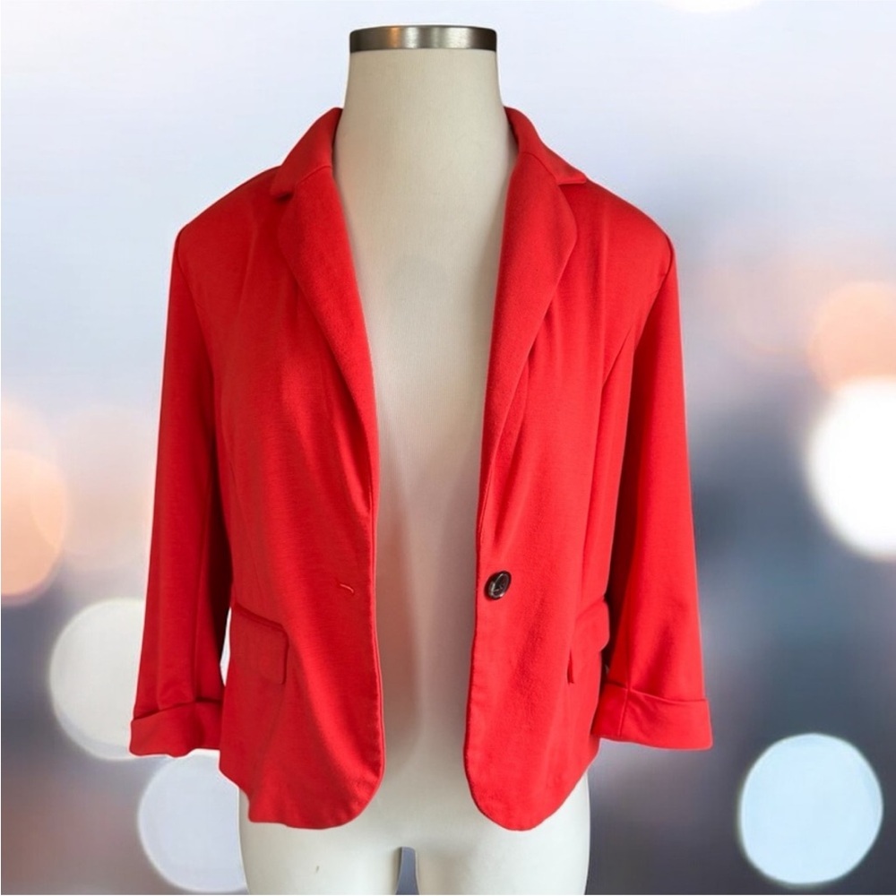 Catherine Malandrino Bold Red Blazer